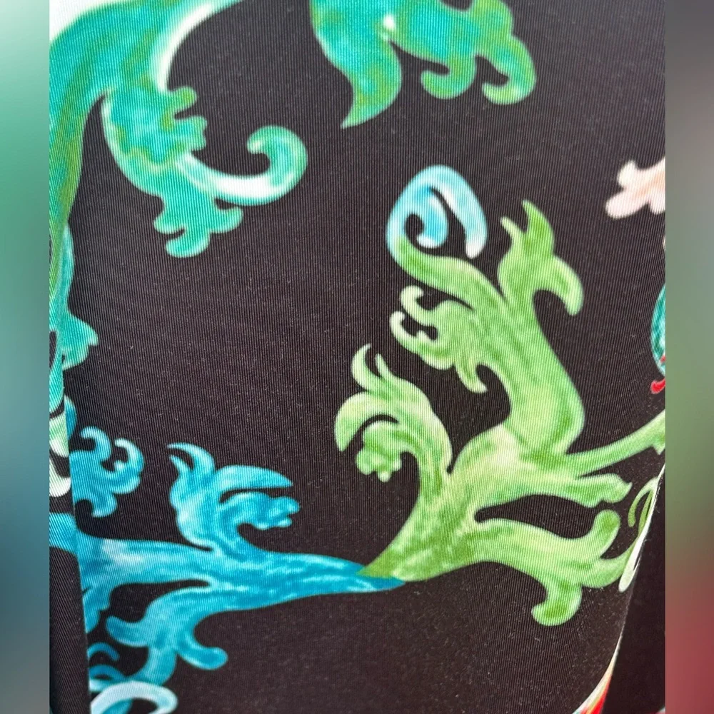 Emilio Pucci Firenze Maxi Vibrant Abstract Prints Dress 10 - Picture 17 of 17